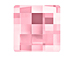 6 6  Light Rose - 12mm 2493 Chessboard  Swarovski Glue On Flat Backs  